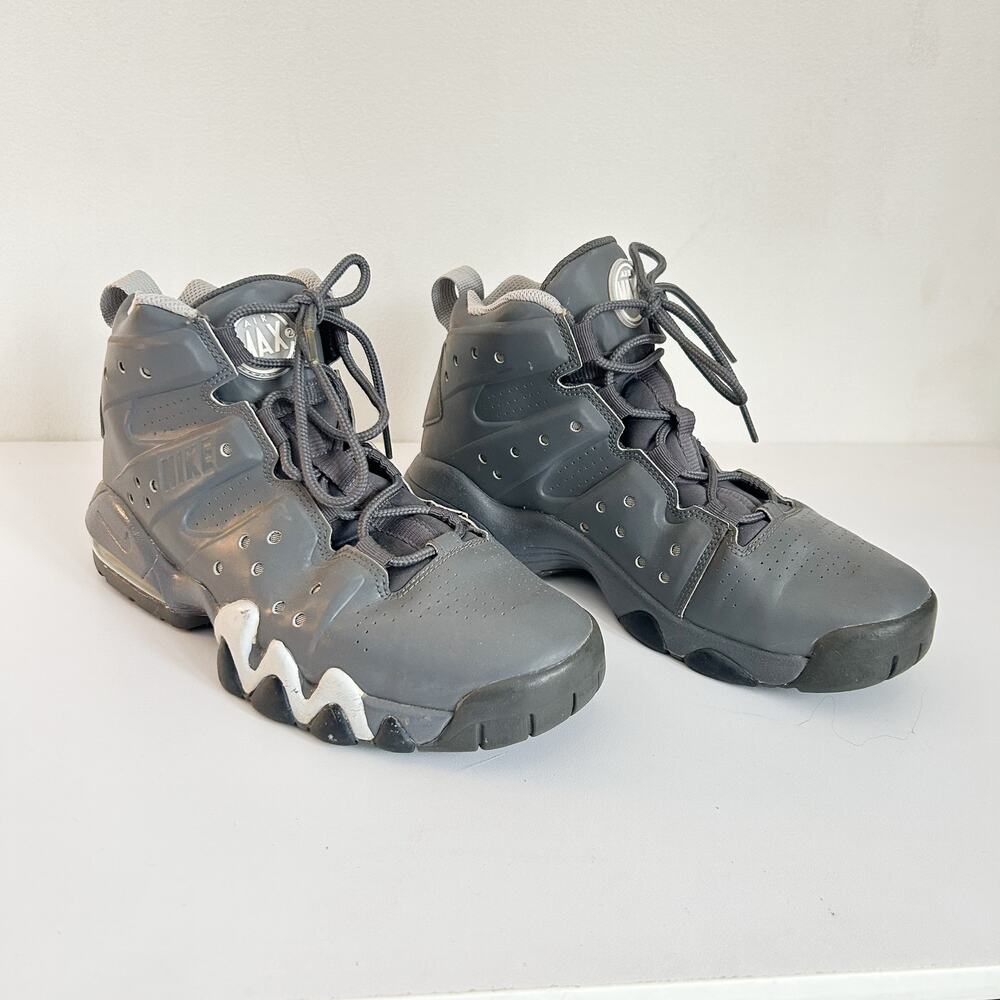Nike Air Max Charles Barkley Youth Sneakers Gray - Picture 5 of 10